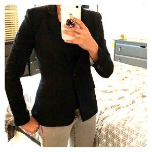 H&M Single-Button Pinstripe Blazer